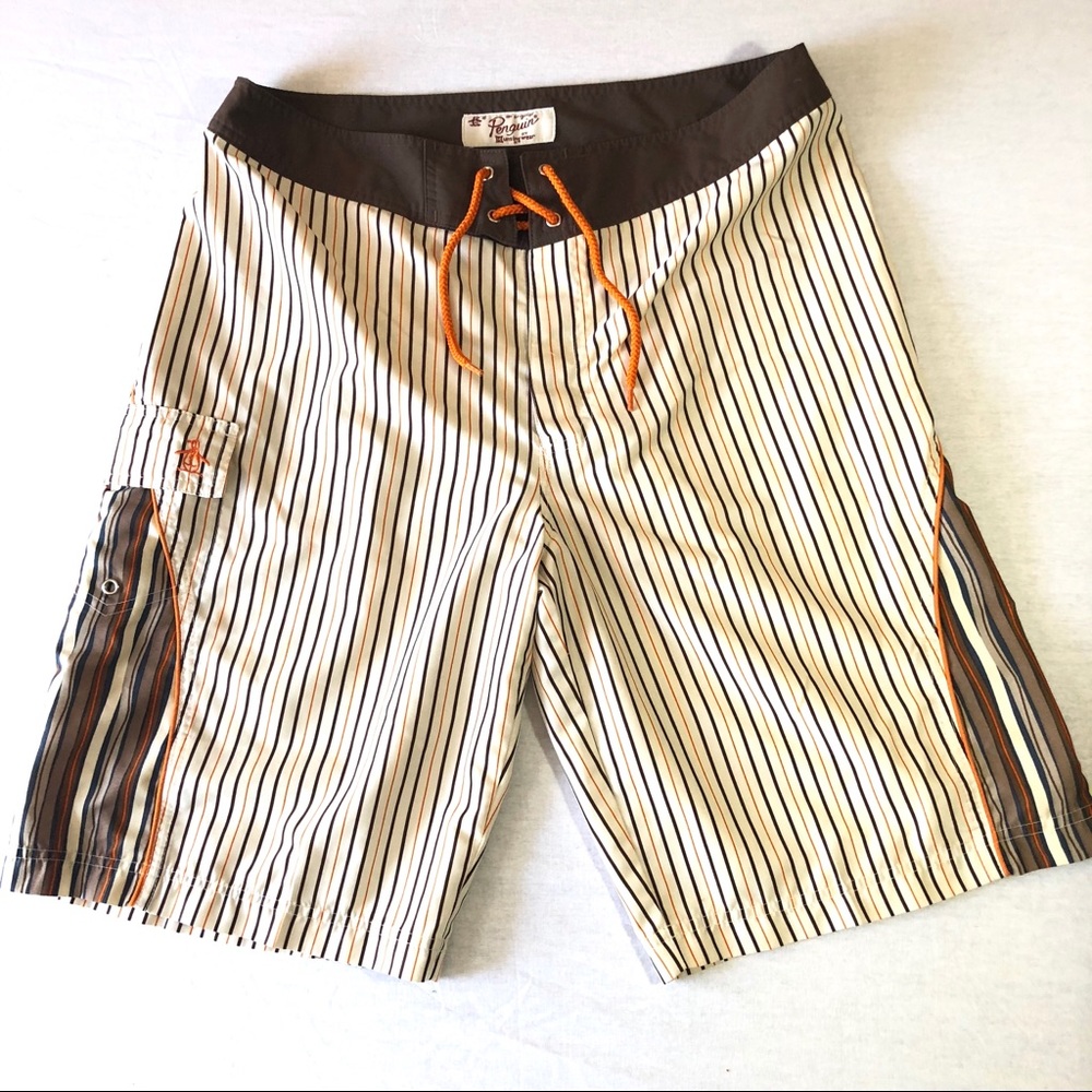 🏄🏾Original Penguin Board Shorts Sz 32